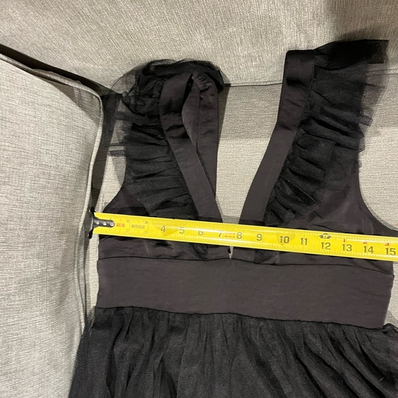 Commense Black Ruffle Maxi Dress - Picture 6 of 8